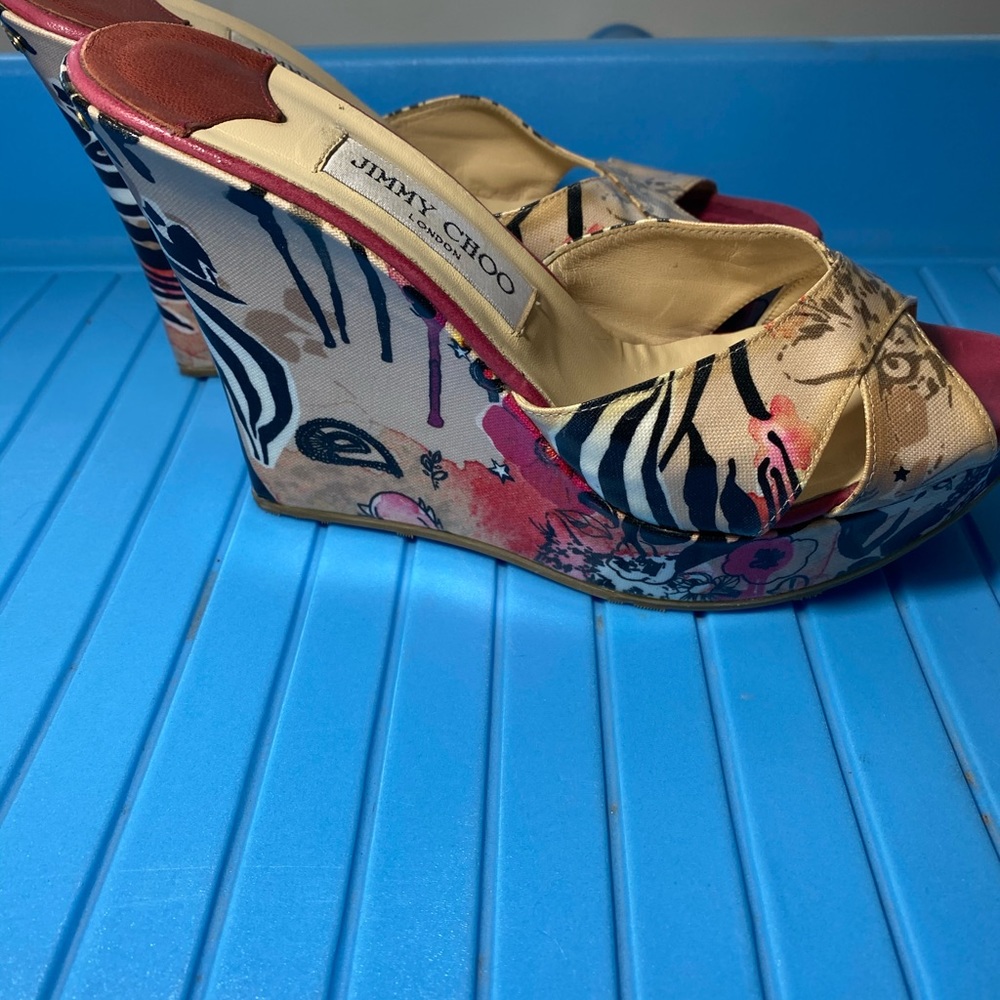 Jimmy Choo Wedge Shoes size 40 - Picture 10 of 10